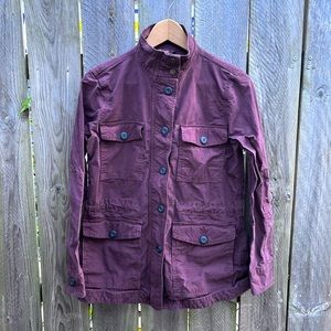 *Lucky Brand | Maroon Field Jacket Size S